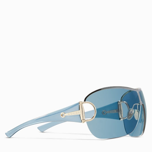 Frameless mask sunglasses