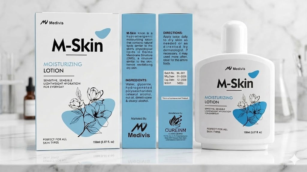 M-Skin Moisturizing Lotion – Deep Hydration for Sensitive Skin