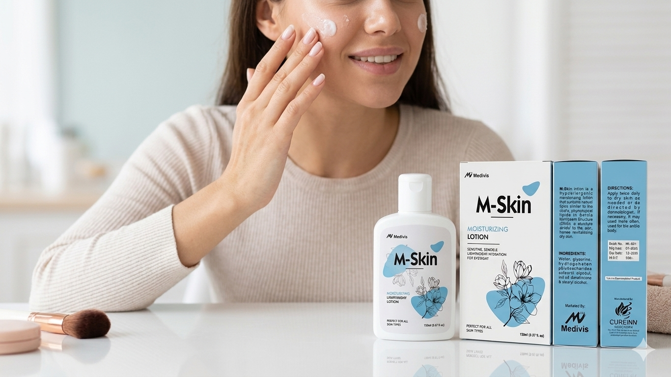 M-Skin Moisturizing Lotion – Deep Hydration for Sensitive Skin