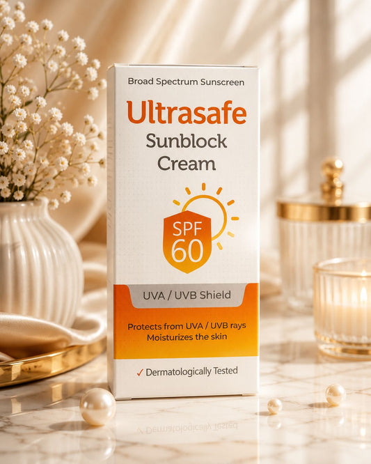 ☀️ Ultrasafe Sunblock Cream SPF 60