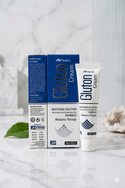 ✨🤍 Gluton Whitening Cream – Bright &amp; Glowing Skin 🤍✨