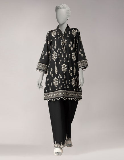 MULTICOLOR LAWN PRINTED UNSTITCHED 2PC